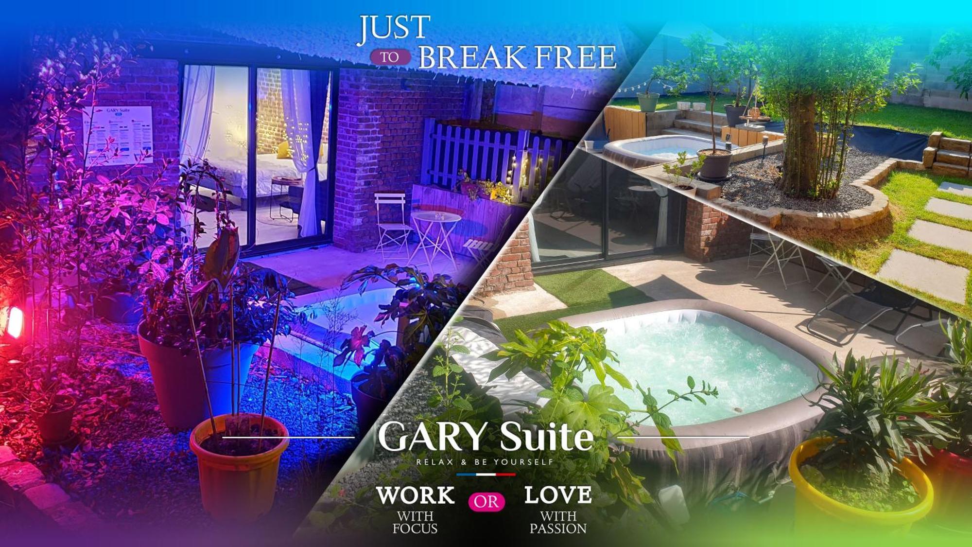 Gary Suite - Studio Cosy, Spa Et Jardin Privatif A 4 Min De Cambrai Awoingt Екстериор снимка
